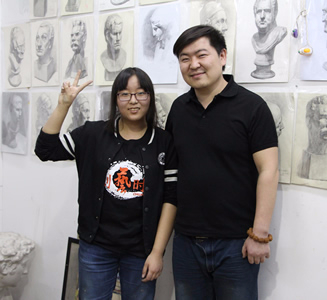 祝贺张鲁萌被央美附中录取