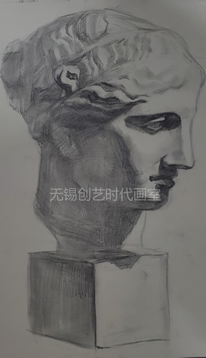 石膏头像练习
