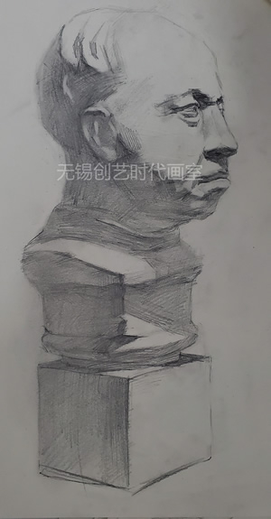 石膏头像练习